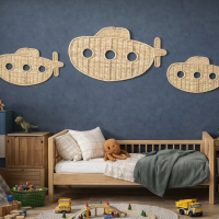 Rotan wanddecoratie Subby